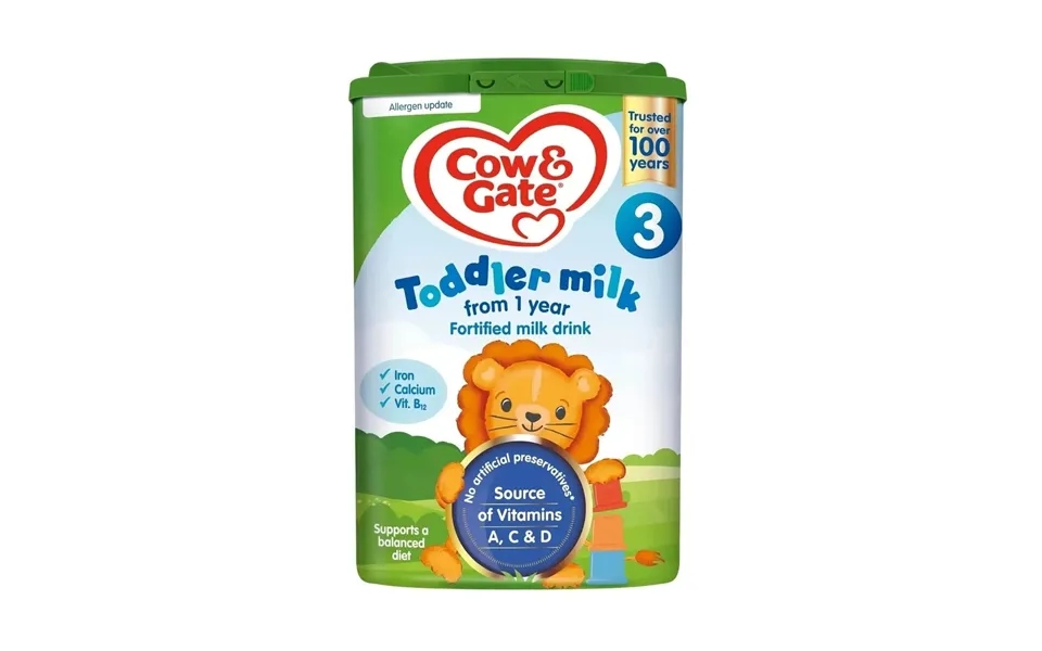 Cow & Gate 3 Growing Up Milk Powder 1 Year 800g
