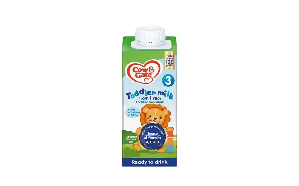 Cow & Gate 3 Growing Up Ready To Drink Liquid Milk 1 Year 200ml