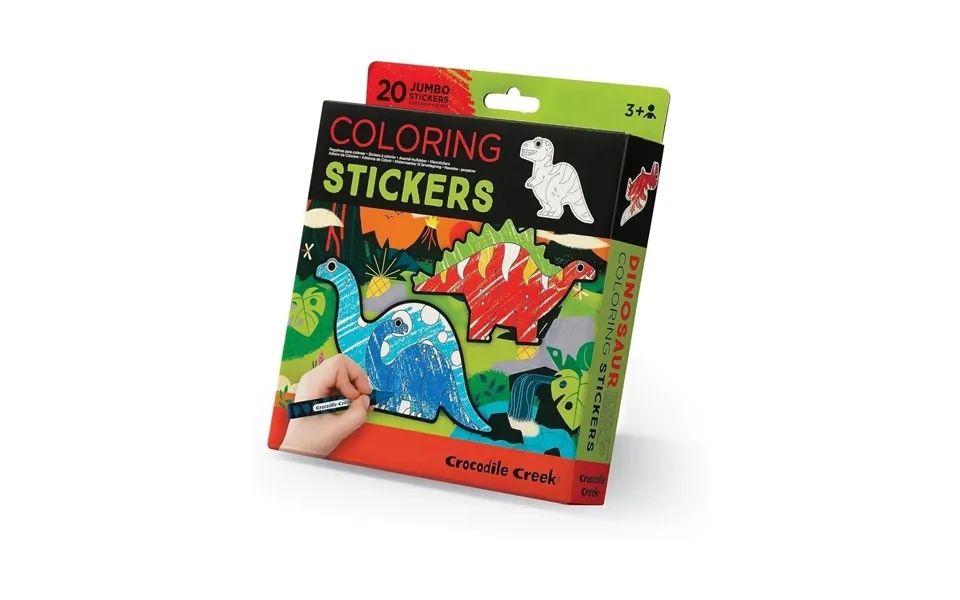 Crocodile Creek Dinosaurs Colouring Stickers