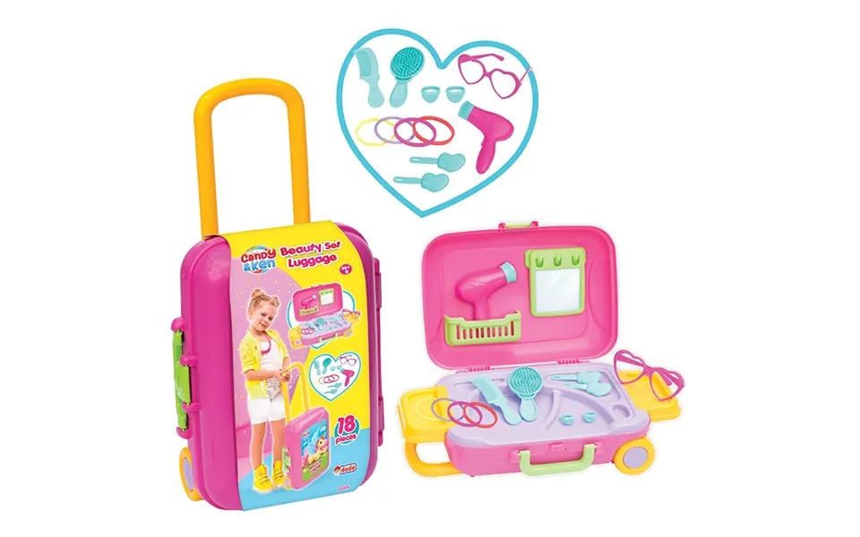 Dede Candy & Ken Beauty Set Luggage