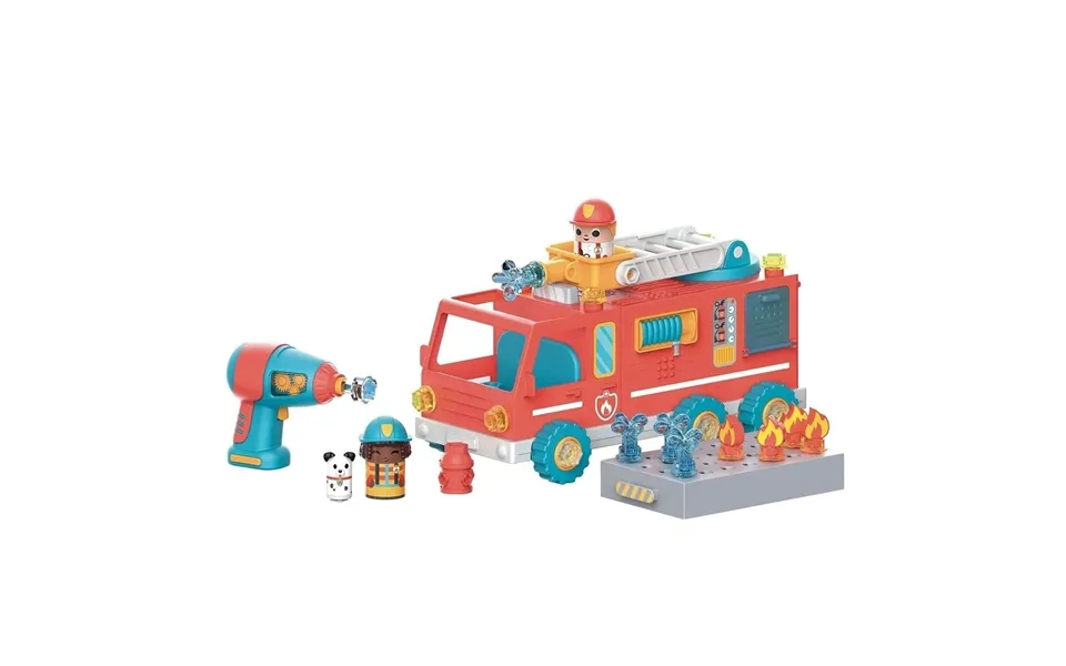 Design&drill Bolt Buddies Fire Truck
