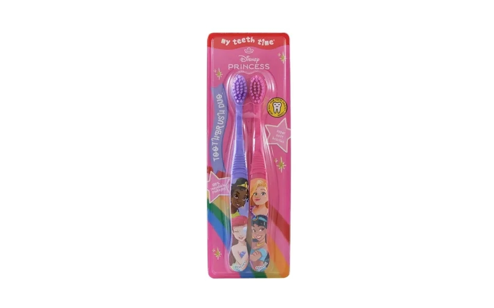 Disney Princess Toothbrushes Pack Of 2