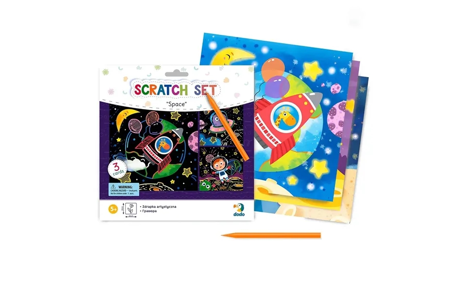 Dodo Scratch Set Space