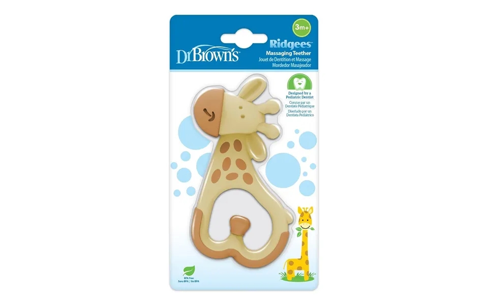 Dr. Brown's Ridgees Giraffe Massaging Teether