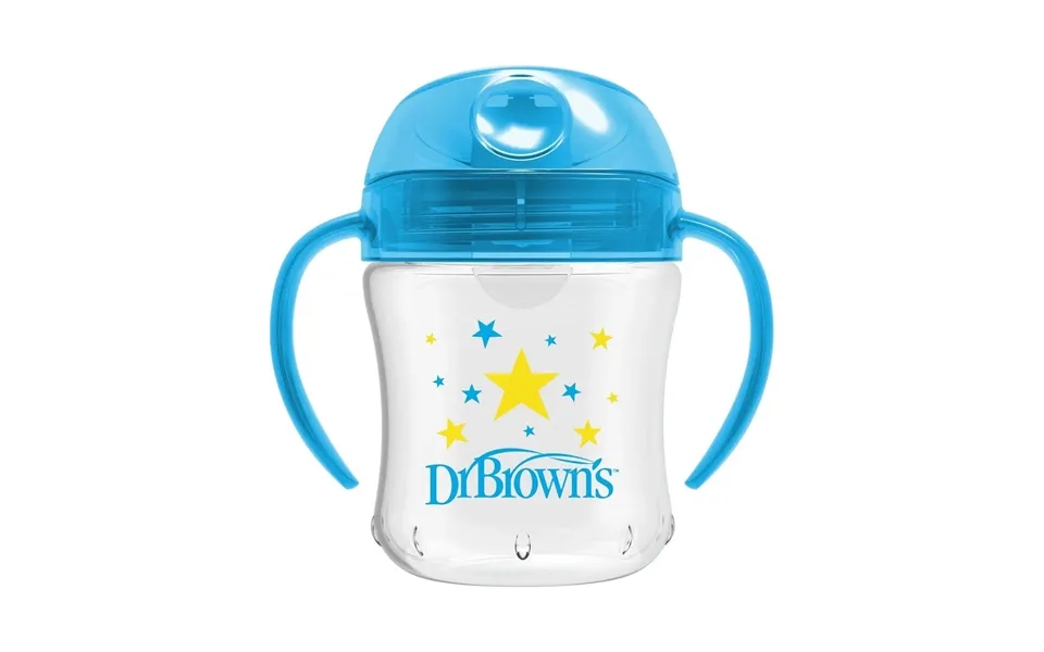 Dr. Brown's Soft Mouth Transition Cup 180ml - Blue, 6 Months