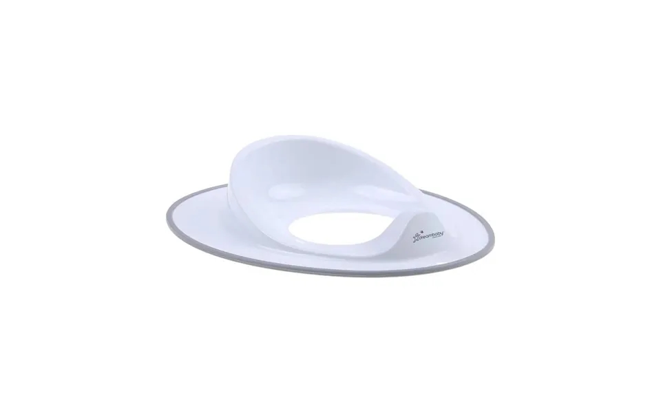 Dreambaby Toilet Topper With Grey Trim - White