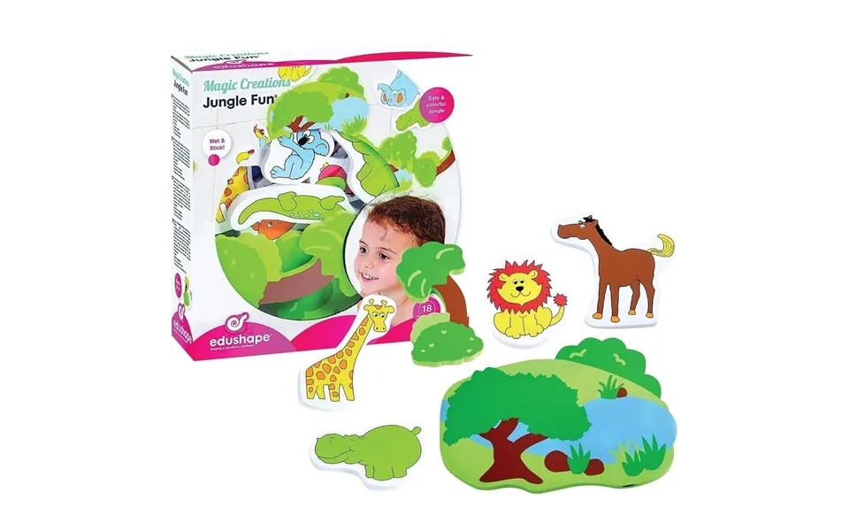 Edushape Bathtime Magic Creations - Jungle Fun