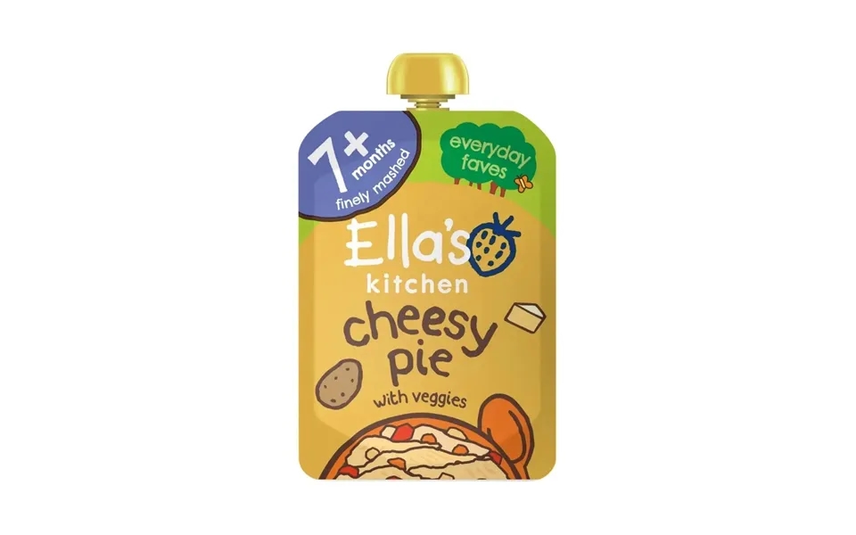 Ella's Kitchen Big Smiles Cheesy Pie With Veggies 7 Months 130g