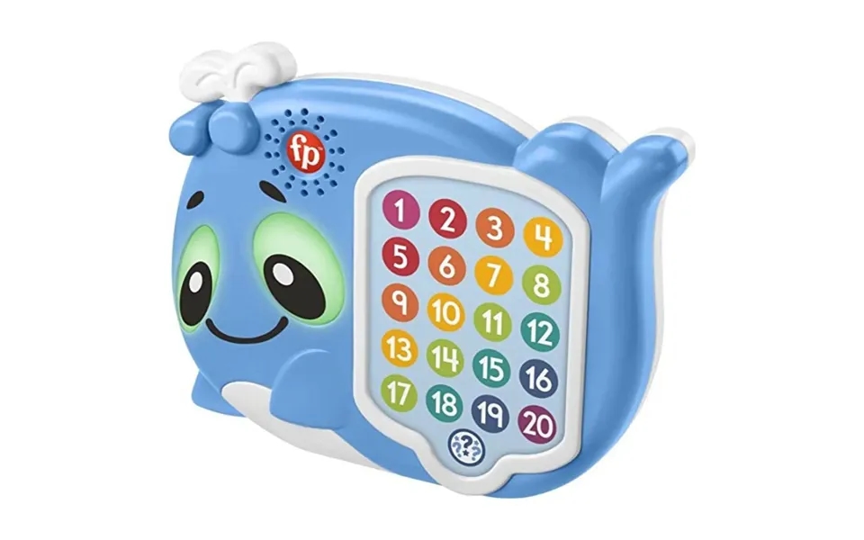Fisher-price Linkamals 1-20 Count & Quiz Whale