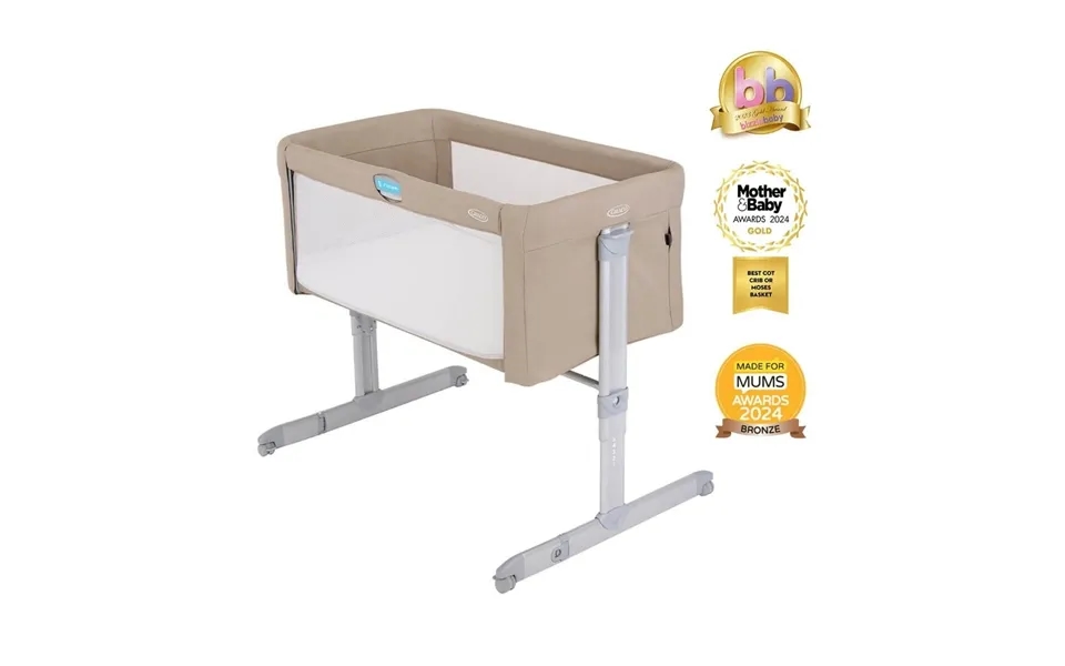 Graco Sweet2sleep Bedside Crib - Oatmeal