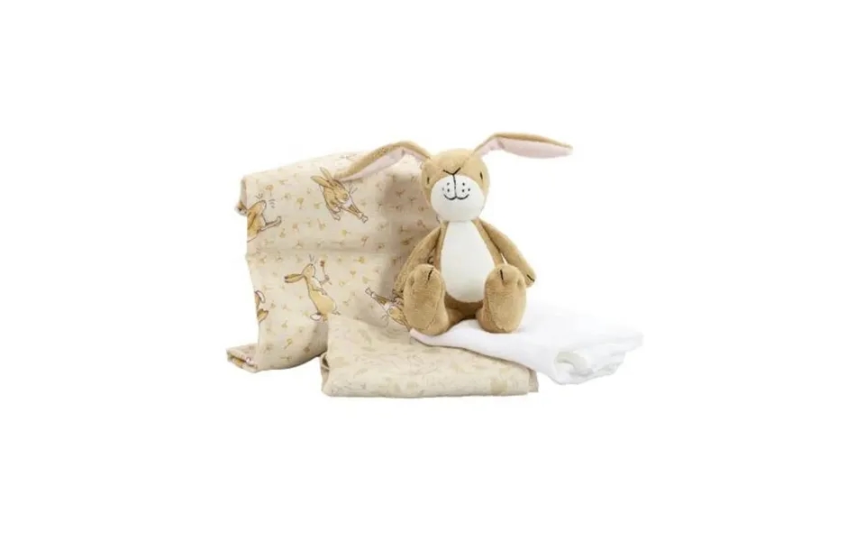 Guess How Much I Love You Soft Toy And Muslin Gift Set