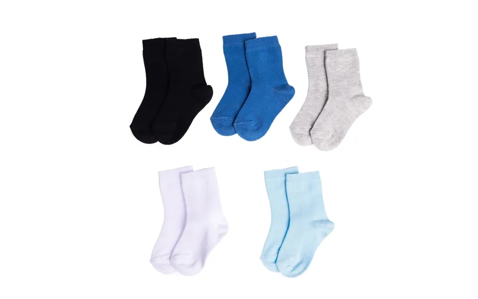 Hellobaby Baby Boy Socks 5 Pcs - Blue