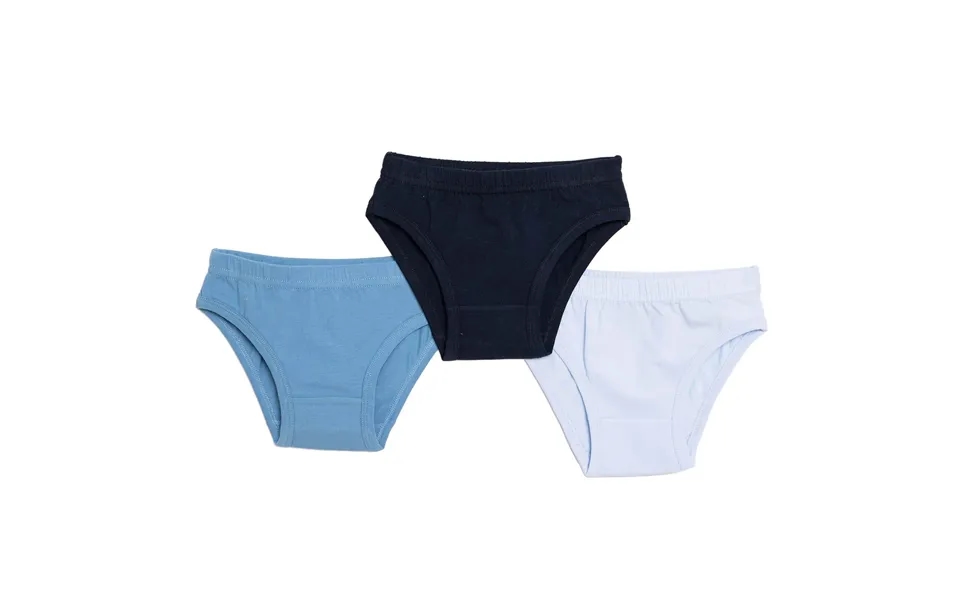 Hellobaby Baby Boy Underwear 3 Pcs - Blue, 2 Years