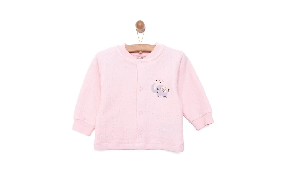 Hellobaby Baby Girl Quilted Cardigan - Light Pink