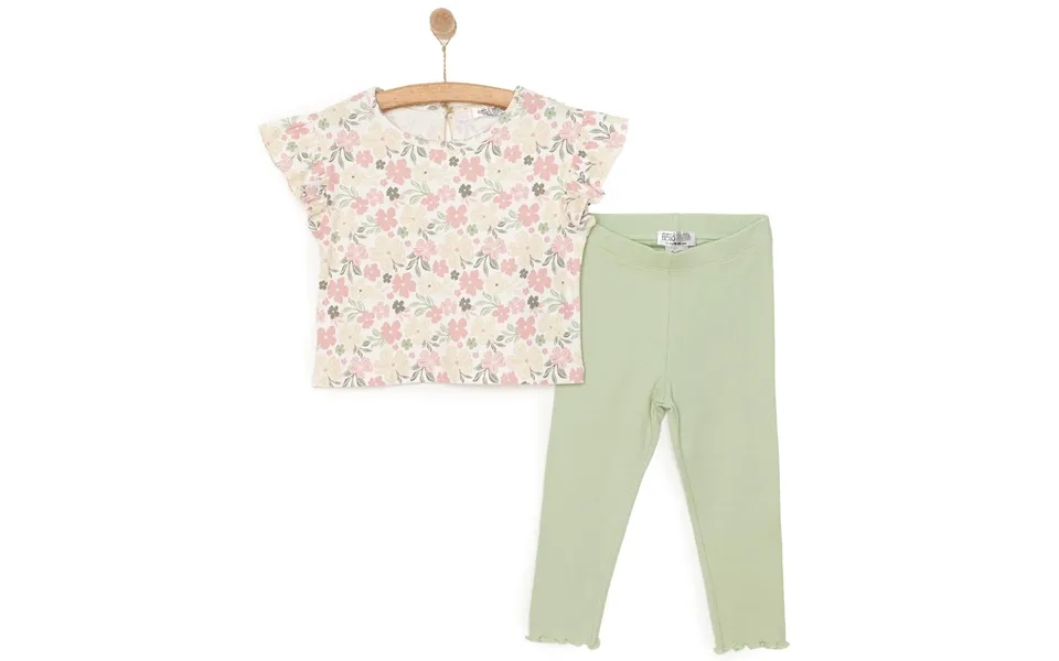 Hellobaby Baby Girl Tight & T-shirt - Patterned