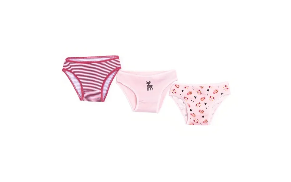 Hellobaby Baby Girl Underwear 3 Pcs - Pink, 4 Years