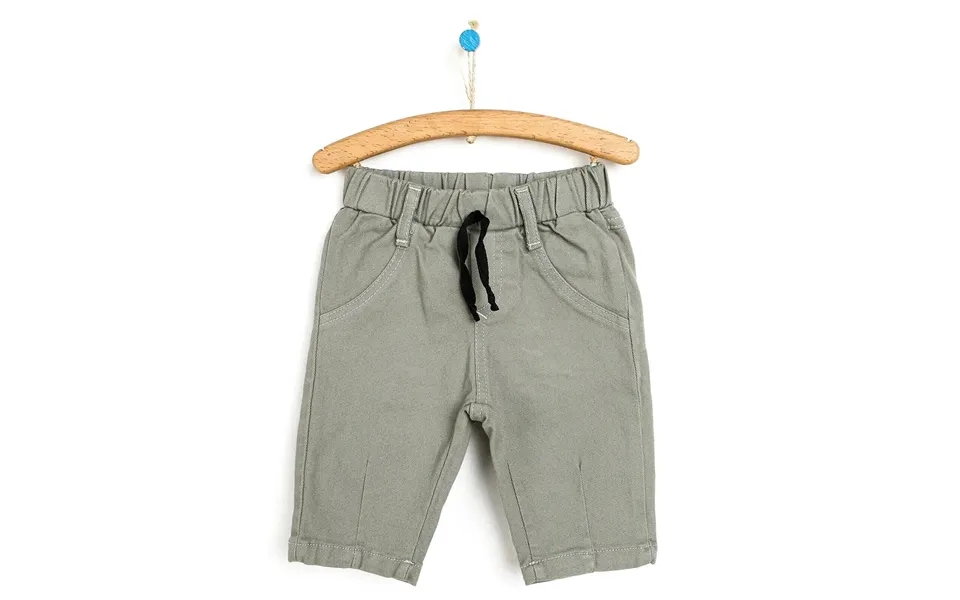 Hellobaby Basic Baby Boy Woven Pants - Dark Green, 3 Years