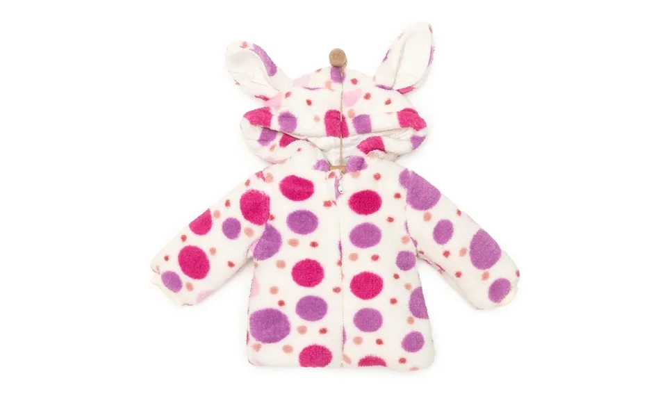 Hellobaby Basic Girl 3d Ears Welsoft Jacket - Rose