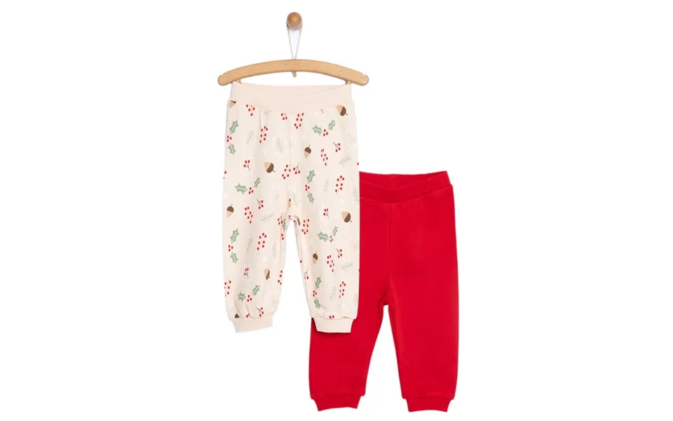 Hellobaby Basic New Year Themed 2 Piece Bottom - Red