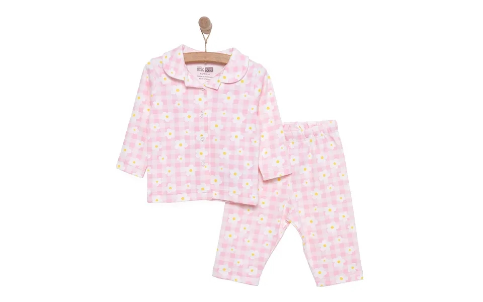 Hellobaby Girl Long Sleeve Pyjamas Set - Light Pink