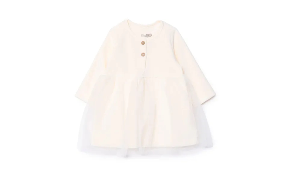 Hellobaby Newborn Dress - Ecru