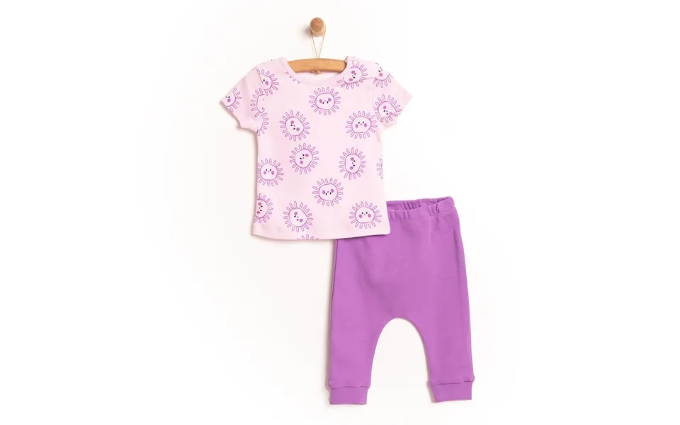 Hellobaby Tshirt-bottom - Purple