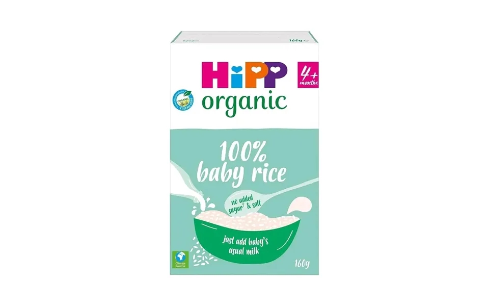 Hipp Organic 100% Baby Rice 4 Months 160g