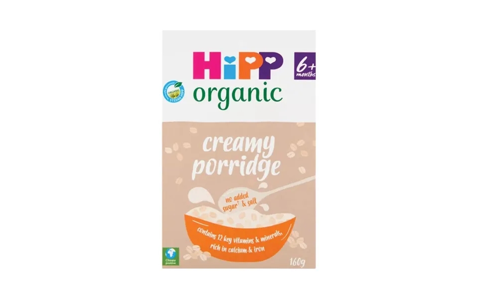 Hipp Organic Creamy Porridge Baby Cereal 6 Months 160g