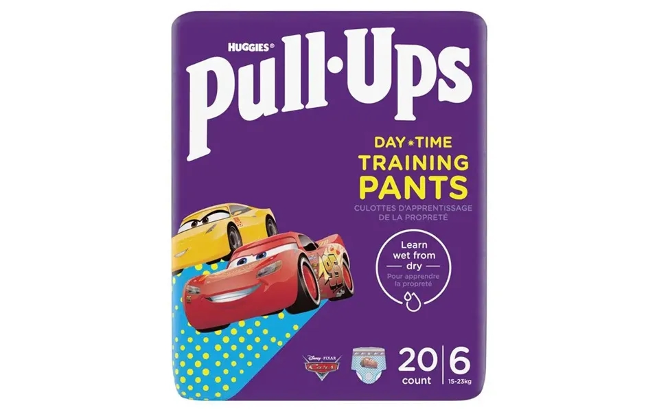 Huggies Pull-ups Unisex Daytime Nappy Pants Size 6 - 20 Nappies