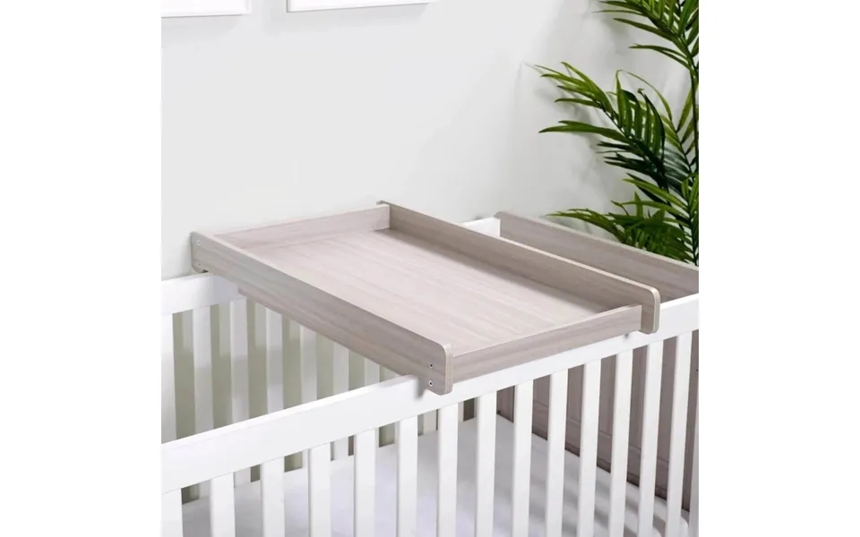 Ickle Bubba Pembrey Cot Top Changer - Ash Grey