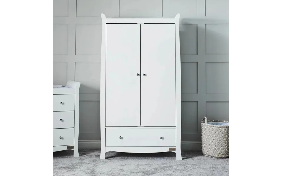 Ickle Bubba Snowdon Wardrobe - White