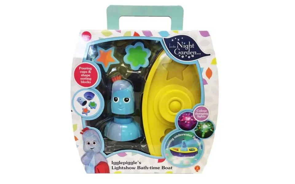 In The Night Garden Iggle Piggle's Lightshow Bath-time Boat