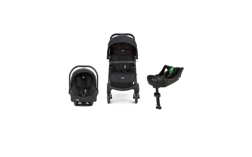 Joie I-muze Lx 3-in-1 4 Wheel Travel System - Shale