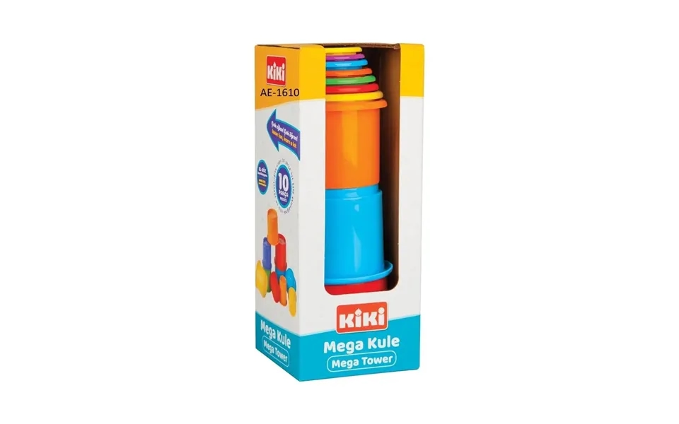 Kiki Mega Tower 10 Pcs