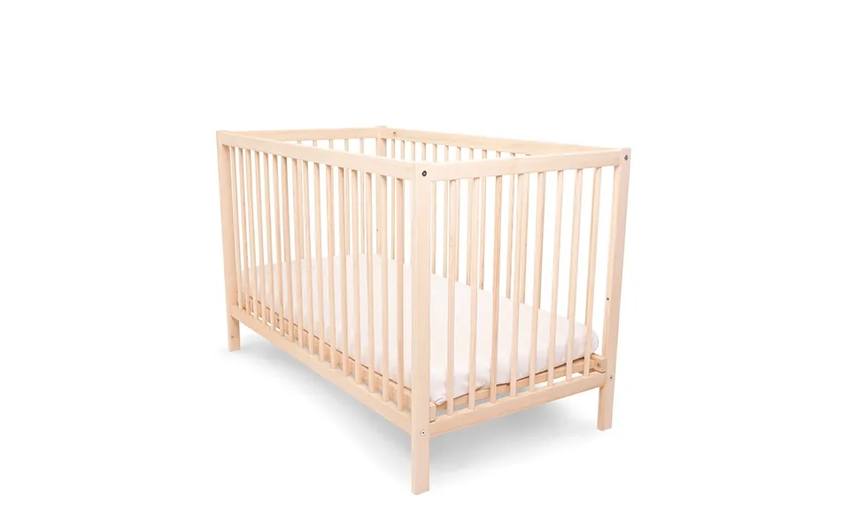 Kukka Natural Wood 2-level Cot 60x120 Cm
