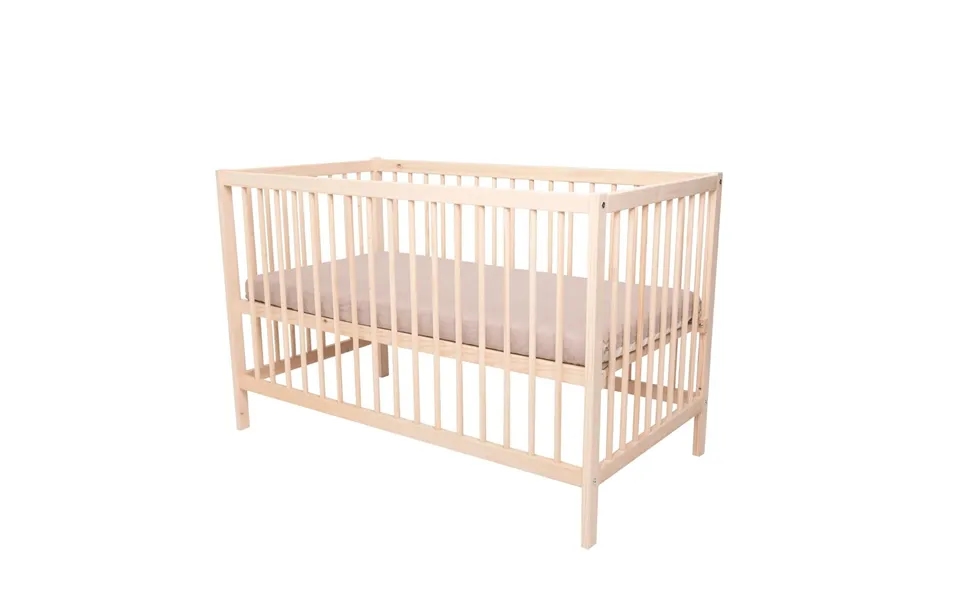 Kukka Natural Wood 2-level Cot 70x140