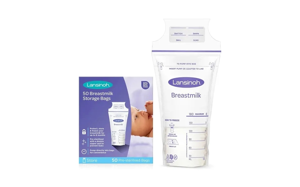 Lansinoh Breastmilk Storage Bags 50 Pcs