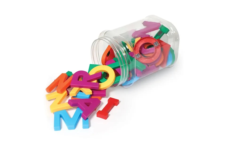 Learning Resources Jumbo Magnetic Uppercase Letters 40 Pcs