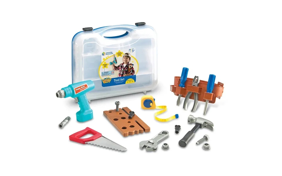 Learning Resources Pretend & Play Work Belt Tool Set