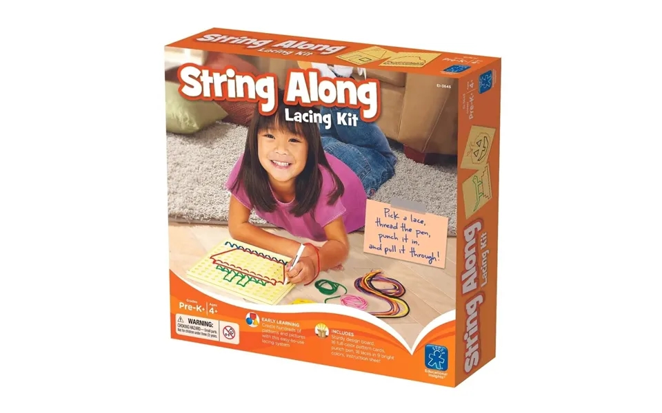 Learning Resources String-along Lacing Set