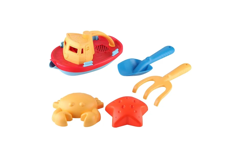 Let's Be Child Mesh Ship And Beach Set Assorted