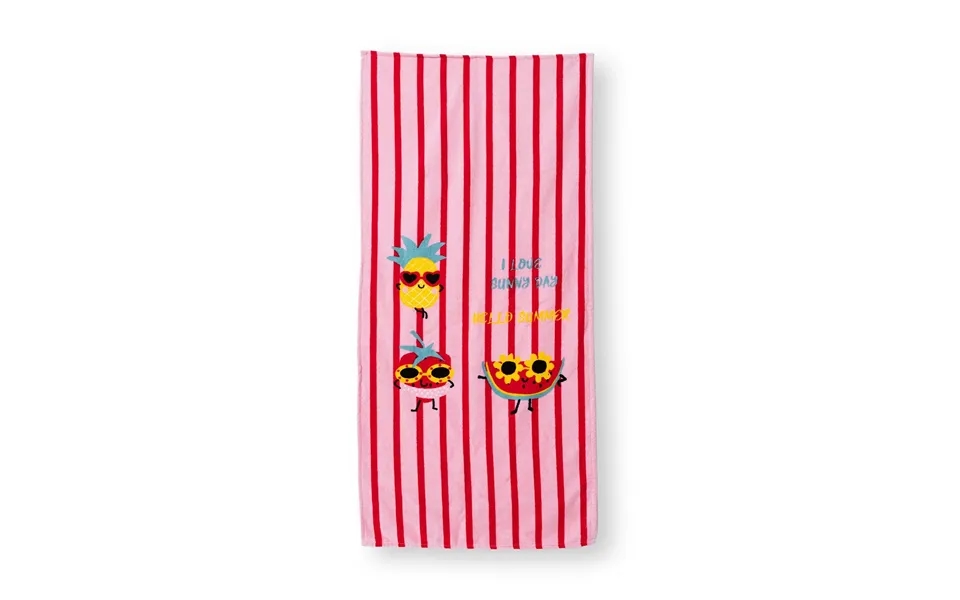 Little Dreams Baby Girl Towel - Red
