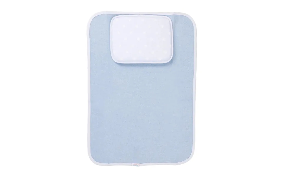 Little Dreams Boy Baby Diaper Changing Pad - Blue
