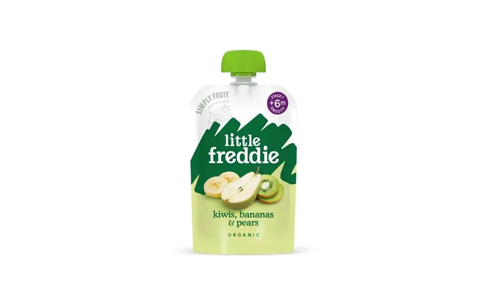 Little Freddie Organic Zesty Kiwi Banana Pear 6 Months 100g