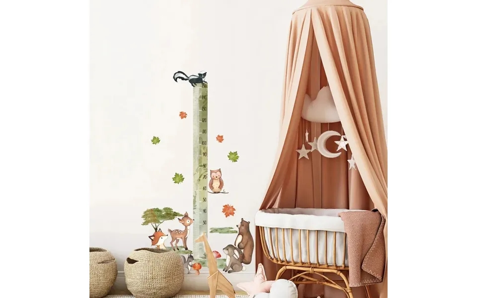 Live Vida Woodland Height Chart Sticker