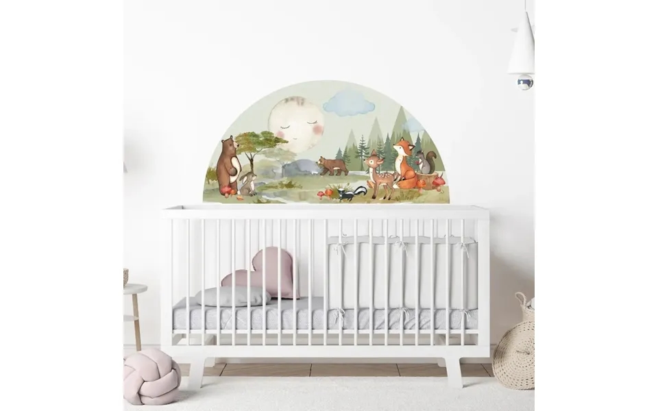 Live Vida Woodland Semi-circle Wall Sticker