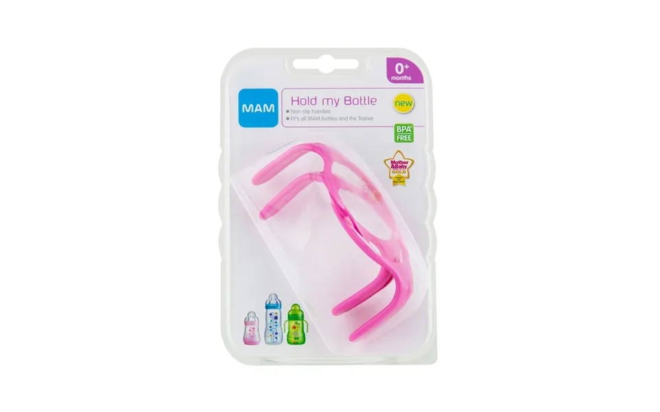 Mam Bottle Handles Pink Pack Of 2
