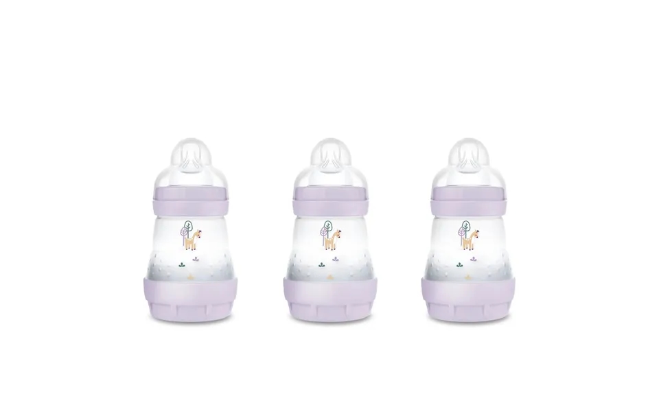 Mam Easy Start Anti-colic Bottle 160ml 3 Pcs - Lilac