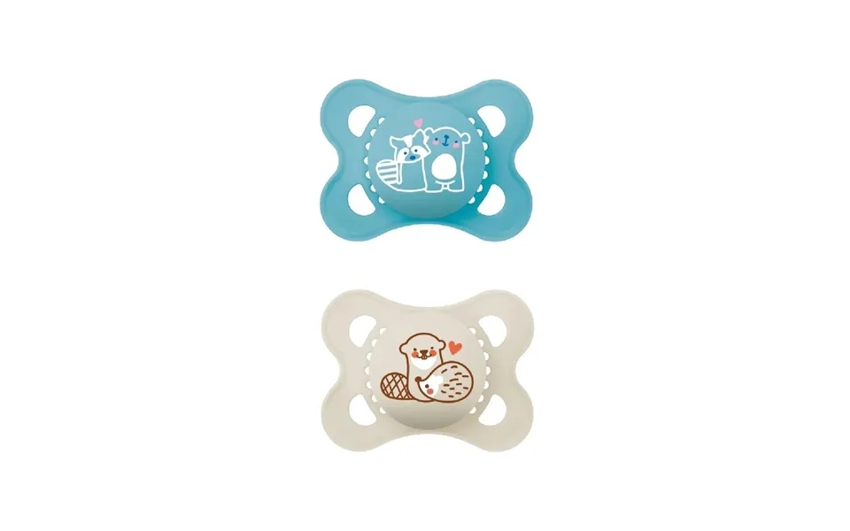 Mam Original Start Soother 0-2 Months Pack Of 2 - Blue