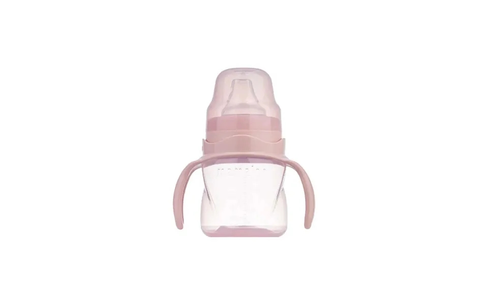 Mamajoo Training Cup With Handles 6 Months 160ml - Powder Pink